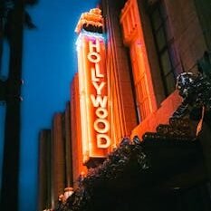 Hollywood Neon Signage