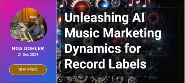 Discover how Mubert AI and AI music generators are revolutionizing record label marketing strategies for unprecedented audience engagement.