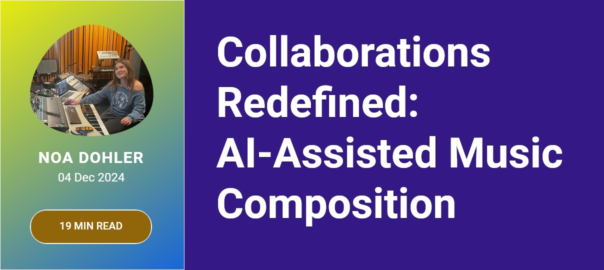 Analyze the dynamic partnership between humans and AI in music composition, where technology augments creativity. This collaboration opens new horizons, yet demands careful navigation of AI's benefits and limitations.