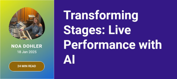 Delve into the integration of AI in live performances, offering tools and techniques that enhance interaction and creativity. By embracing AI, performers are crafting unique, immersive experiences that captivate audiences globally.