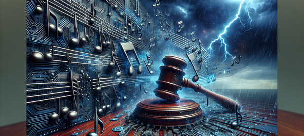 US court rules against AI companies using copyrighted content for training, reshaping the future of AI music generation and industry rights