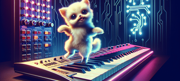 Revolutionary mini synthesizer combines musical creativity with virtual pet companionship, offering a unique blend of play and performance